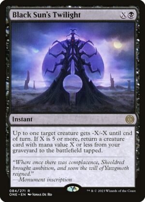 Black Sun's Twilight - Foil<br /><span class="collector-number">Collector No. 84</span>