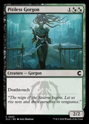 Pitiless Gorgon<br /><span class="collector-number">Collector No. 203</span>
