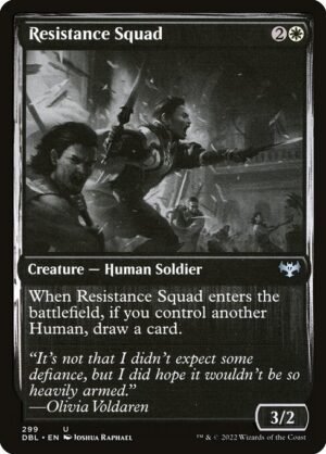 Resistance Squad<br /><span class="collector-number">Collector No. 299</span>