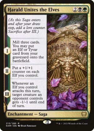 Harald Unites the Elves - Foil<br /><span class="collector-number">Collector No. 213</span>