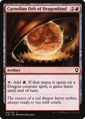 Carnelian Orb of Dragonkind<br /><span class="collector-number">Collector No. 166</span>