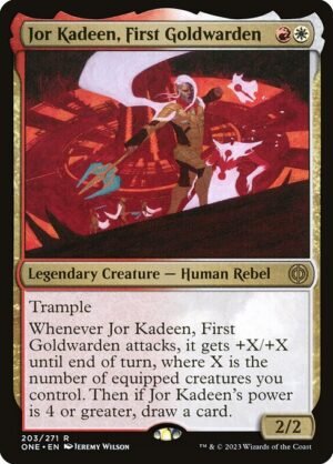 Jor Kadeen, First Goldwarden<br /><span class="collector-number">Collector No. 203</span>