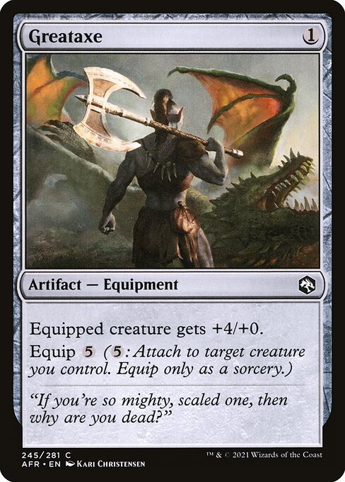 Greataxe<br /><span class="collector-number">Collector No. 245</span>