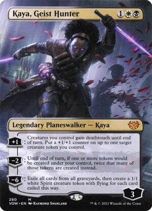 Kaya, Geist Hunter - Foil<br /><span class="collector-number">Collector No. 280</span>