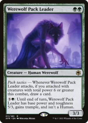 Werewolf Pack Leader - Foil<br /><span class="collector-number">Collector No. 211</span>
