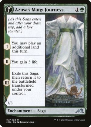 Azusa's Many Journeys // Likeness of the Seeker<br /><span class="collector-number">Collector No. 172</span>