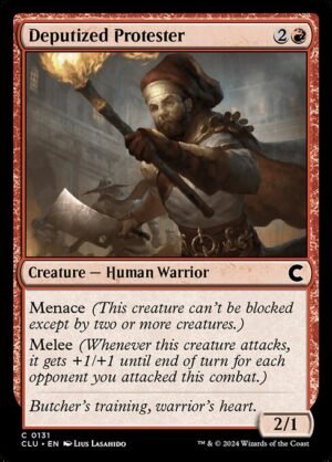 Deputized Protester<br /><span class="collector-number">Collector No. 131</span>