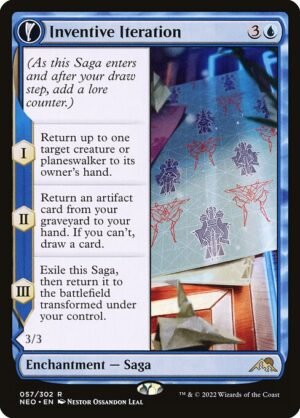 Inventive Iteration // Living Breakthrough - Foil<br /><span class="collector-number">Collector No. 57</span>