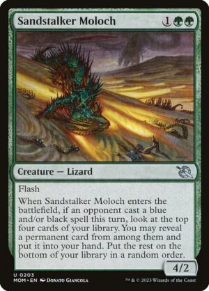 Sandstalker Moloch<br /><span class="collector-number">Collector No. 203</span>