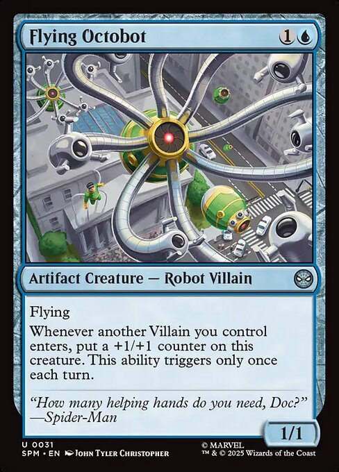 Flying Octobot<br /><span class="collector-number">Collector No. 31</span>