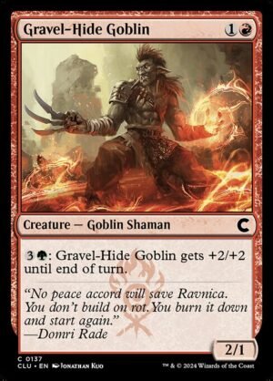 Gravel-Hide Goblin<br /><span class="collector-number">Collector No. 137</span>