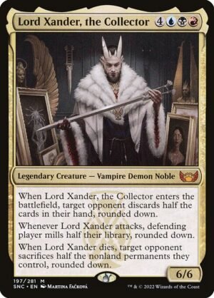 Lord Xander, the Collector - Foil<br /><span class="collector-number">Collector No. 197</span>
