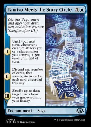 Tamiyo Meets the Story Circle<br /><span class="collector-number">Collector No. 72</span>