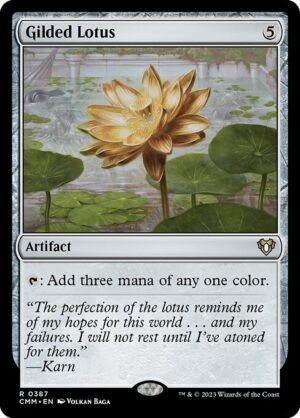 Gilded Lotus - Foil<br /><span class="collector-number">Collector No. 387</span>
