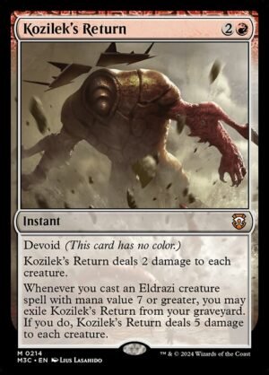 Kozilek's Return<br /><span class="collector-number">Collector No. 214</span>