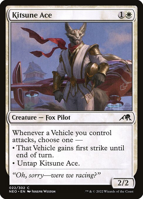 Kitsune Ace<br /><span class="collector-number">Collector No. 22</span>