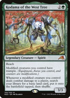 Kodama of the West Tree - Foil<br /><span class="collector-number">Collector No. 199</span>