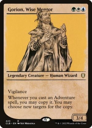 Gorion, Wise Mentor<br /><span class="collector-number">Collector No. 423</span>