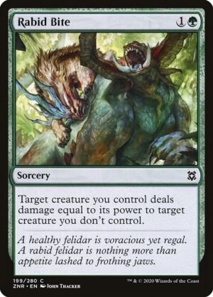 Rabid Bite<br /><span class="collector-number">Collector No. 199</span>