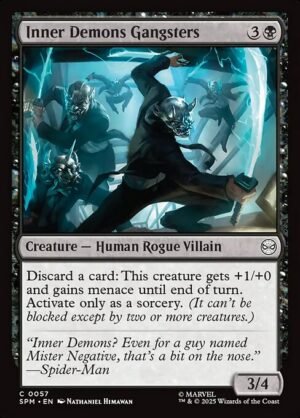 Inner Demons Gangsters<br /><span class="collector-number">Collector No. 57</span>