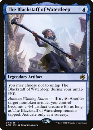 The Blackstaff of Waterdeep - Foil<br /><span class="collector-number">Collector No. 48p</span>