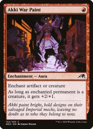 Akki War Paint<br /><span class="collector-number">Collector No. 132</span>