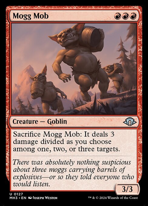 Mogg Mob<br /><span class="collector-number">Collector No. 127</span>