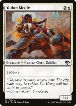 Yotian Medic<br /><span class="collector-number">Collector No. 33</span>