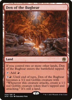 Den of the Bugbear - Foil<br /><span class="collector-number">Collector No. 254</span>