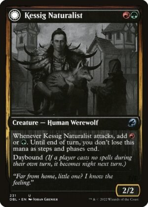 Kessig Naturalist // Lord of the Ulvenwald<br /><span class="collector-number">Collector No. 231</span>