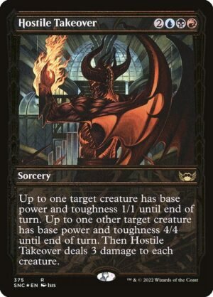 Hostile Takeover - Foil<br /><span class="collector-number">Collector No. 375</span>