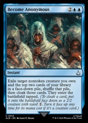 Become Anonymous - Foil<br /><span class="collector-number">Collector No. 14</span>