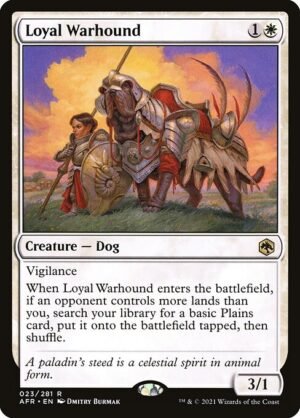 Loyal Warhound - Foil<br /><span class="collector-number">Collector No. 23</span>