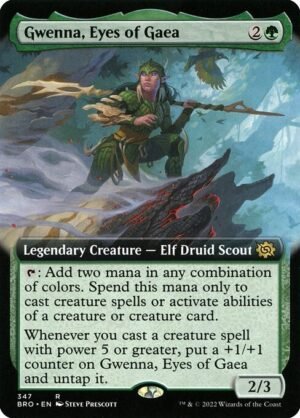 Gwenna, Eyes of Gaea - Foil<br /><span class="collector-number">Collector No. 347</span>
