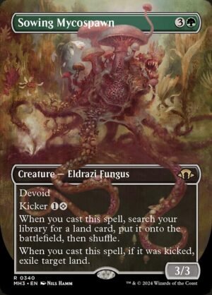 Sowing Mycospawn - Foil<br /><span class="collector-number">Collector No. 340</span>
