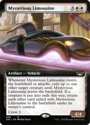 Mysterious Limousine - Foil<br /><span class="collector-number">Collector No. 408</span>