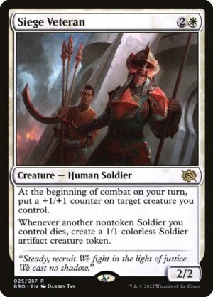Siege Veteran - Foil<br /><span class="collector-number">Collector No. 25</span>