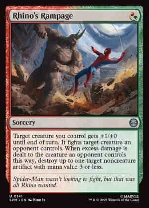Rhino's Rampage<br /><span class="collector-number">Collector No. 141</span>
