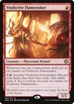 Vindictive Flamestoker - Foil<br /><span class="collector-number">Collector No. 154</span>