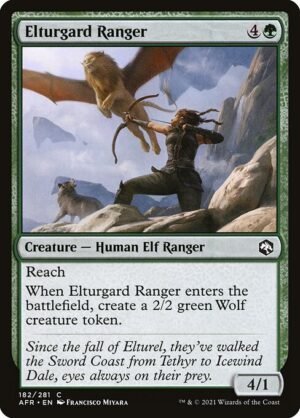Elturgard Ranger<br /><span class="collector-number">Collector No. 182</span>