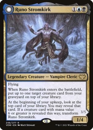 Runo Stromkirk // Krothuss, Lord of the Deep<br /><span class="collector-number">Collector No. 246</span>