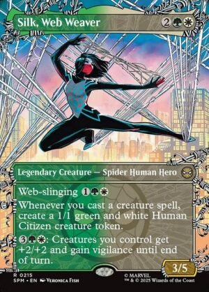 Silk, Web Weaver<br /><span class="collector-number">Collector No. 215</span>