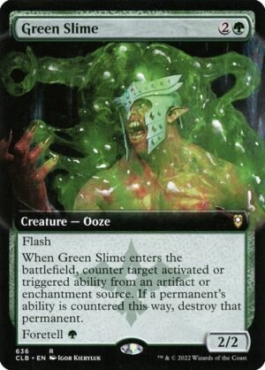 Green Slime<br /><span class="collector-number">Collector No. 636</span>