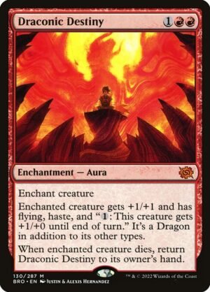 Draconic Destiny<br /><span class="collector-number">Collector No. 130</span>