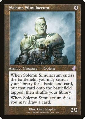 Solemn Simulacrum<br /><span class="collector-number">Collector No. 400</span>