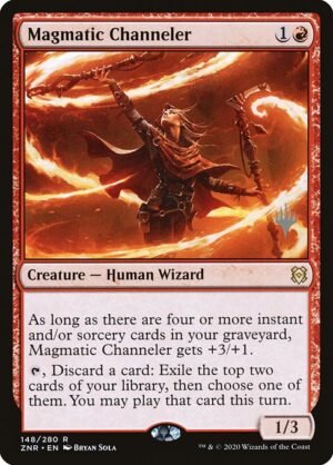 Magmatic Channeler<br /><span class="collector-number">Collector No. 148p</span>
