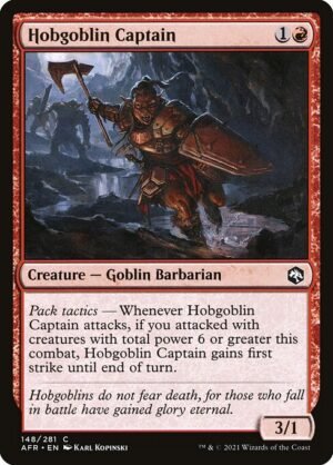 Hobgoblin Captain<br /><span class="collector-number">Collector No. 148</span>