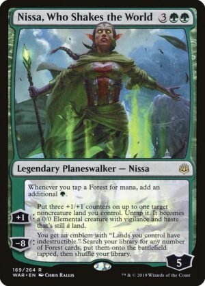 Nissa, Who Shakes the World<br /><span class="collector-number">Collector No. 169</span>