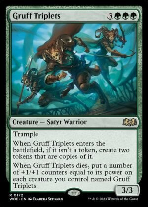 Gruff Triplets - Foil<br /><span class="collector-number">Collector No. 172</span>