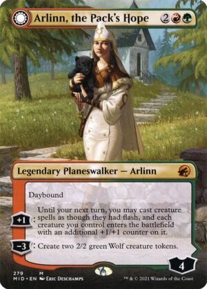 Arlinn, the Pack's Hope // Arlinn, the Moon's Fury - Foil<br /><span class="collector-number">Collector No. 279</span>